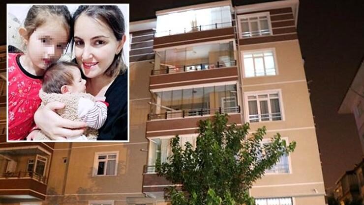 Bebeğiyle birlikte 5. kattan düşerek ölen annenin şizofroni hastası…