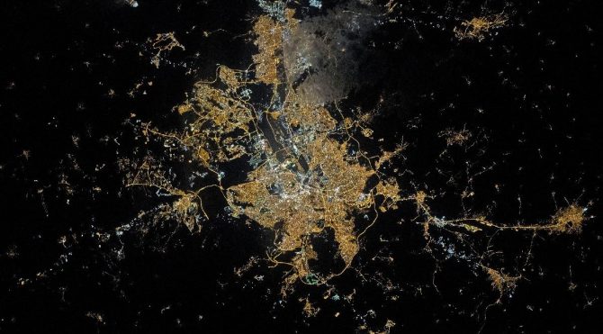NASA tüm dünyaya Ankara’nın fotoğrafını paylaştı!