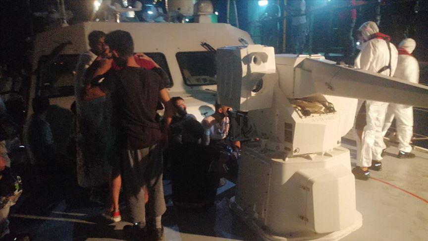 Batan teknedeki 19 kişi kurtarıldı
