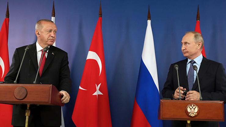 Erdoğan ve Putin Libyadaki gelişmeler hakkında görüştü