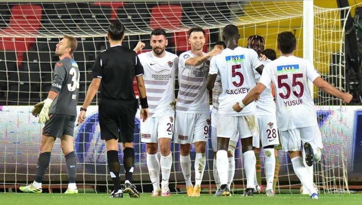 Hatayspor, Medipol Başakşehiri 2-0 yendi