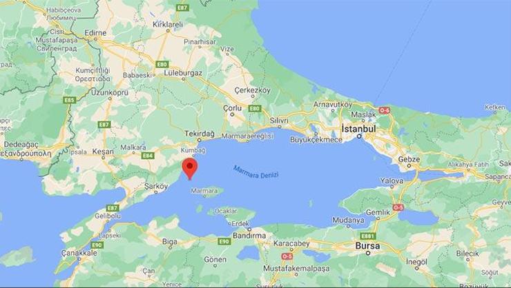 Tekirdağ açıklarındaki depremi İstanbul da hissetti