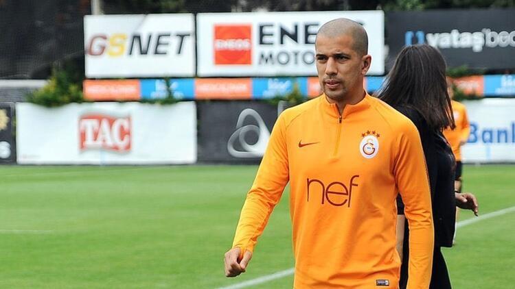 Ağrıları geçen Sofiane Feghouli takımla çalıştı