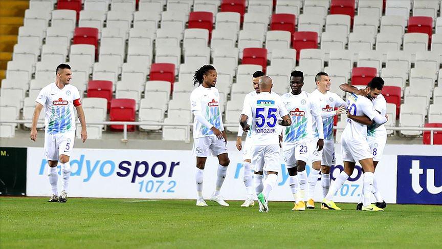 Sivasspor Çaykur Rizespor maç sonucu: 0-2