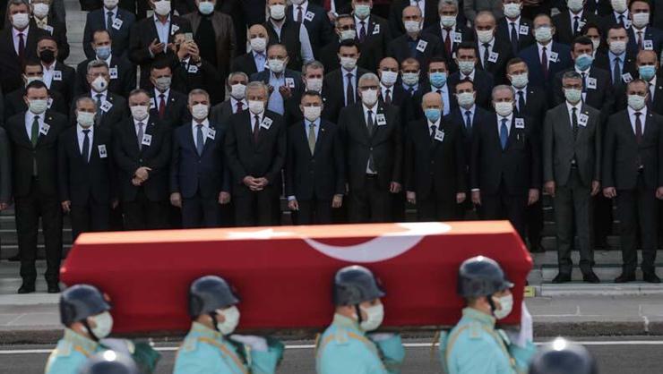 TBMMde Osman Durmuş için cenaze töreni düzenlendi
