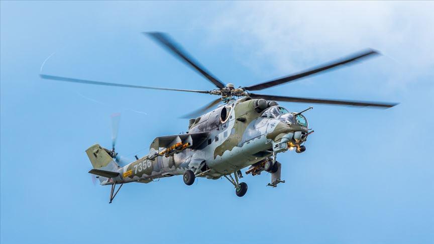 Ermenistan’da Rus askeri helikopteri düşürüldü: 2 ölü
