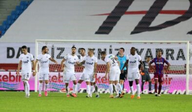 Trabzonspor’un galibiyet hasreti 4 maça çıktı
