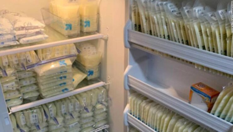 Özel bir emzirme danışmanı tutan kadın, ihtiyacı olan anneler için 234 litre süt bağışladı