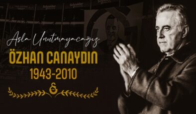 Galatasaray Kulübü, Özhan Canaydın’ı andı