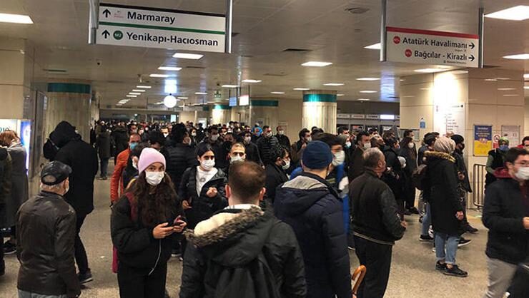 İstanbulda metro seferlerinde aksamanın sebebi belli oldu