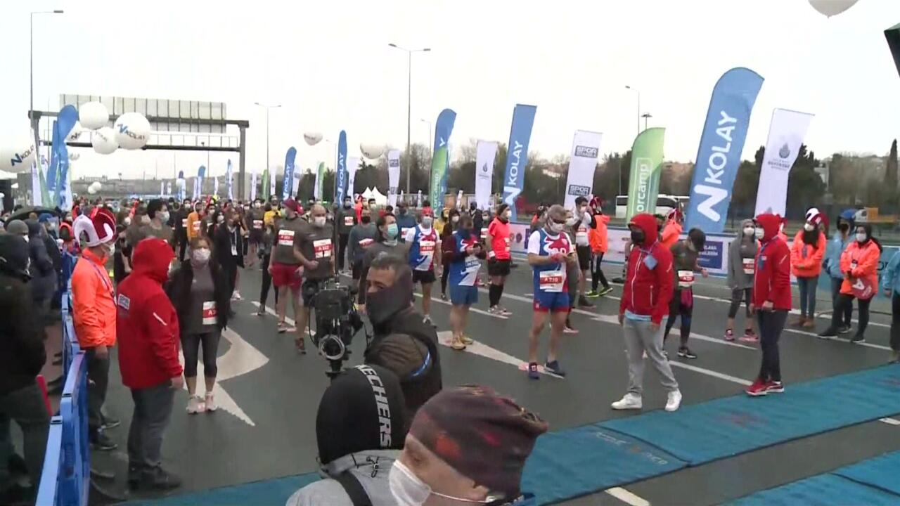 İstanbul’da Yarı Maraton heyecanı yaşandı