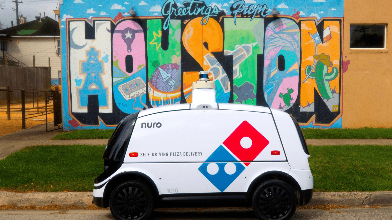 Nuro, Domino’s Pizza iş birliği ile pizzaları evlere taşıyacak