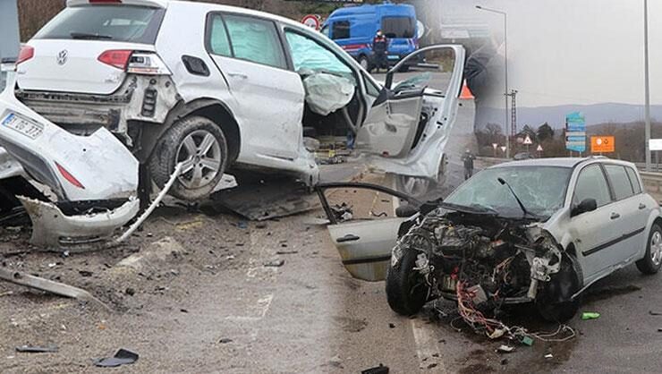 Son dakika: Boludaki kazada iki otomobil çarpıştı: Ölü ve yaralılar…