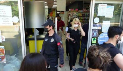 Edirne’de çocuklarıyla markete gidenlere ceza!