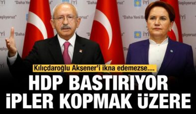 Akşener’in önerisi Millet İttifakı’nı dağıtıp CHP-HDP ittifakına dönüşür mü