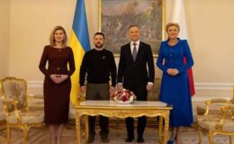 Zelenski, Polonya Ziyareti Kapsamında Cumhurbaşkanı Andrzej Duda İle Görüştü