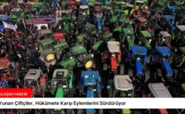 Yunan Çiftçiler, Hükümete Karşı Eylemlerini Sürdürüyor
