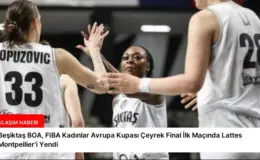 Beşiktaş BOA, FIBA Kadınlar Avrupa Kupası Çeyrek Final İlk Maçında Lattes Montpellier’i Yendi
