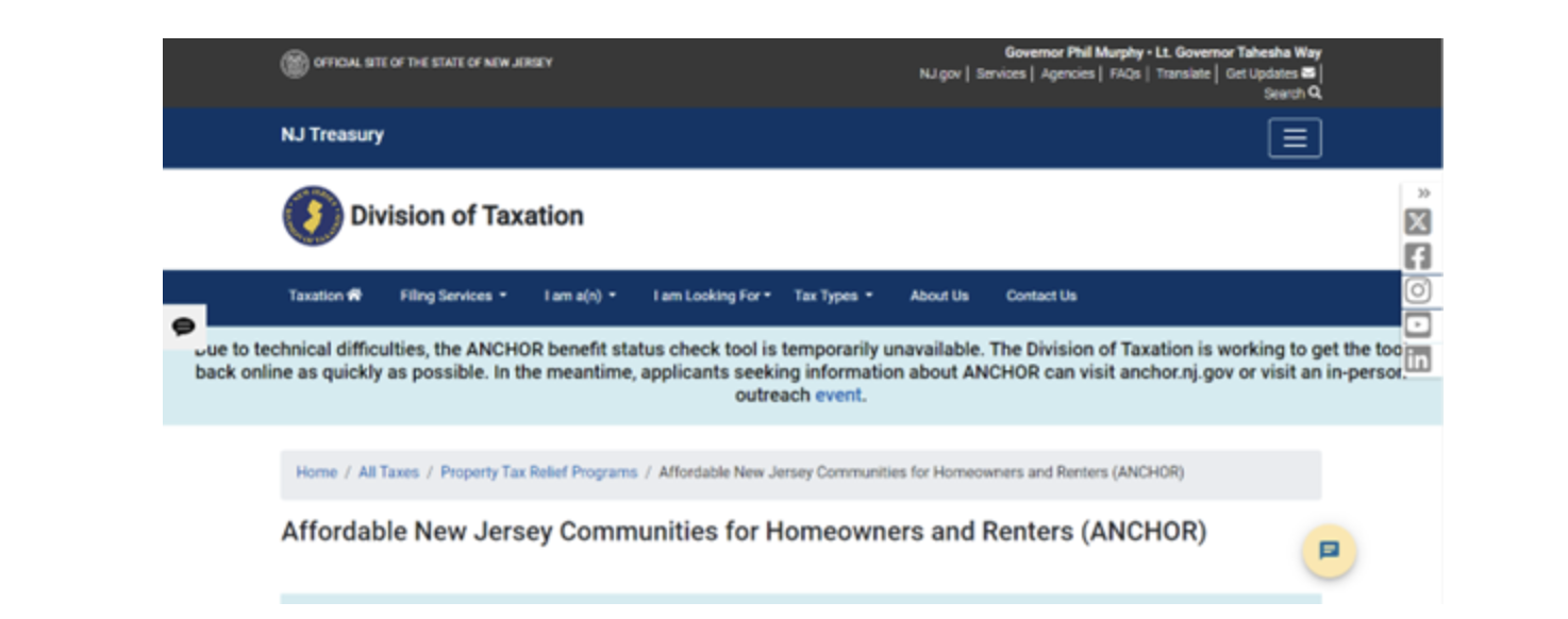How to Expedite Your NJ Anchor Benefit Application