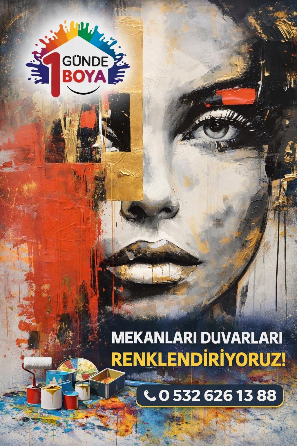 Kaliteli ve Güvenilir Boyacı Ustası Arayanlara Çözüm: 1GÜNDE BOYA ile Profesyonel Hizmet