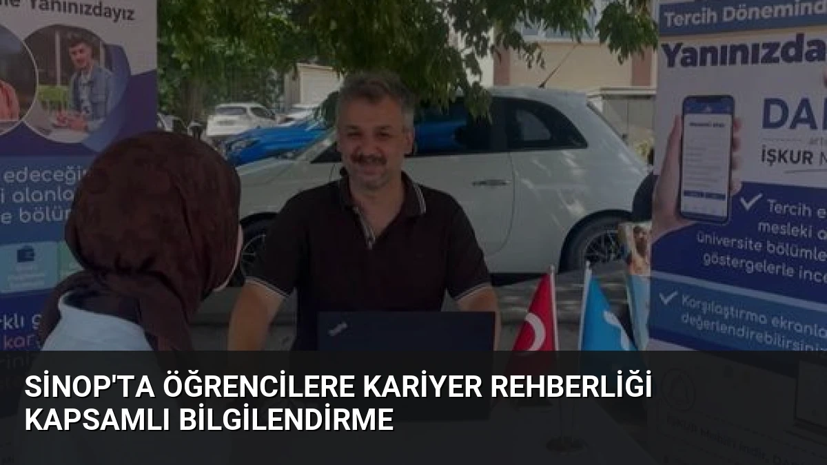 Sinop’ta Öğrencilere Kariyer Rehberliği Kapsamlı Bilgilendirme