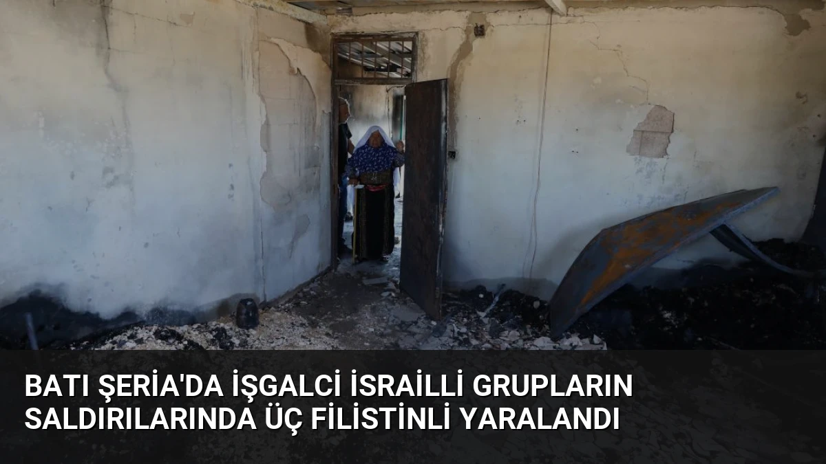 Batı Şeria’da İşgalci İsrailli Grupların Saldırılarında Üç Filistinli Yaralandı
